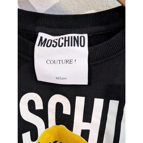 Moschino Teddy Bear Graphic Sweatshirt Designer Streetwear - Picture 3 of 12